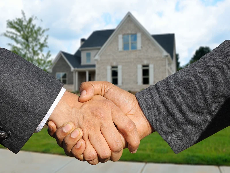 Property management handshake